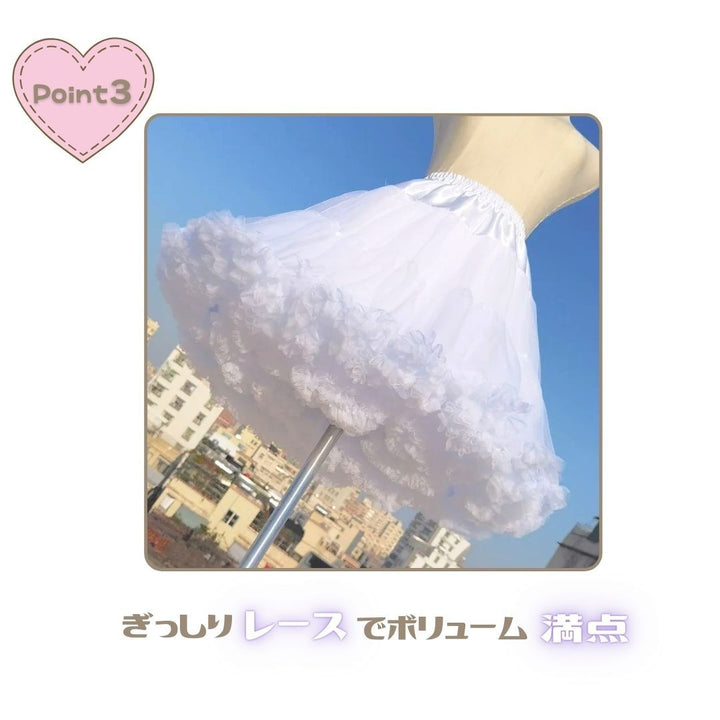 コスプレ その他 | ホワイトロリータパニエ コスプレ衣装 大人・キッズサイズ