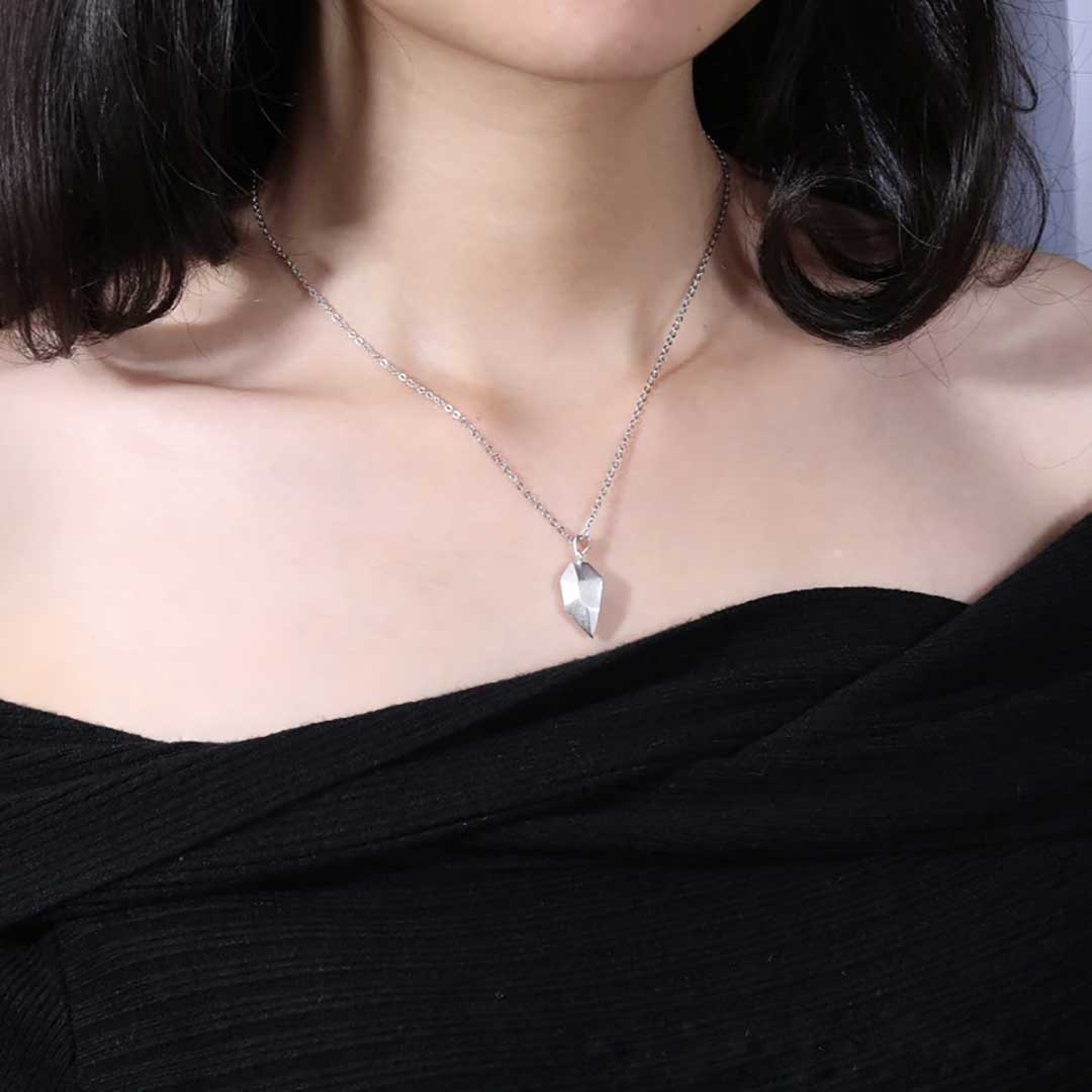 ネックレス | ハート磁石ペアネックレス カップル用