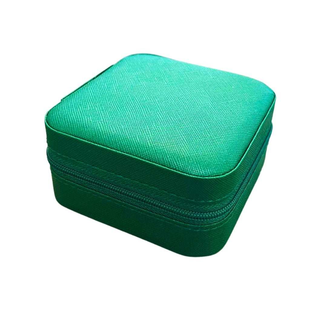 インテリア雑貨 その他 | コンパクトジュエリーケース | ファスナー式収納ボックス（全6カラー）