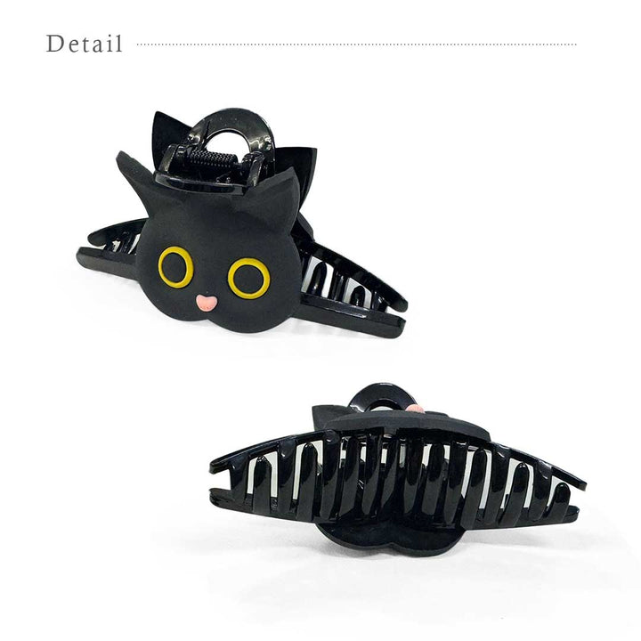 小物 その他 | 白猫・黒猫ヘアクリップ 髪留めアクセサリー