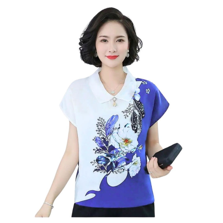 シャツ 女性 | レディース花柄洗練シャツ