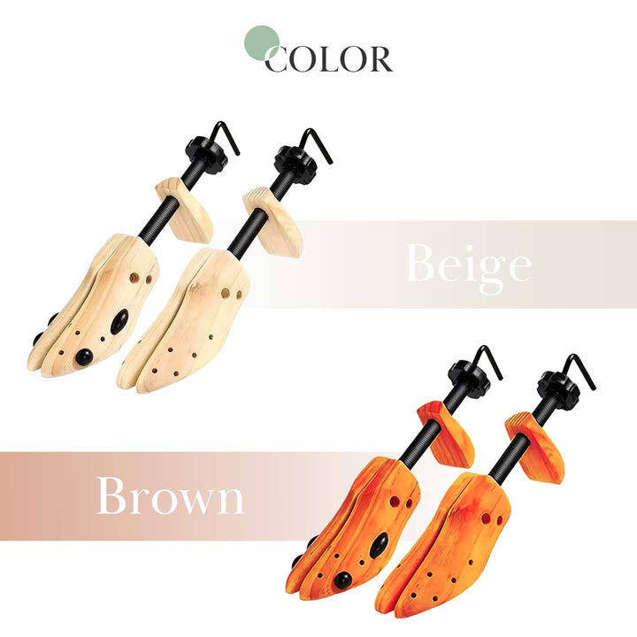 インテリア雑貨 その他 | 木製シューズストレッチャー4個セット - サイズ調整・幅広げ用