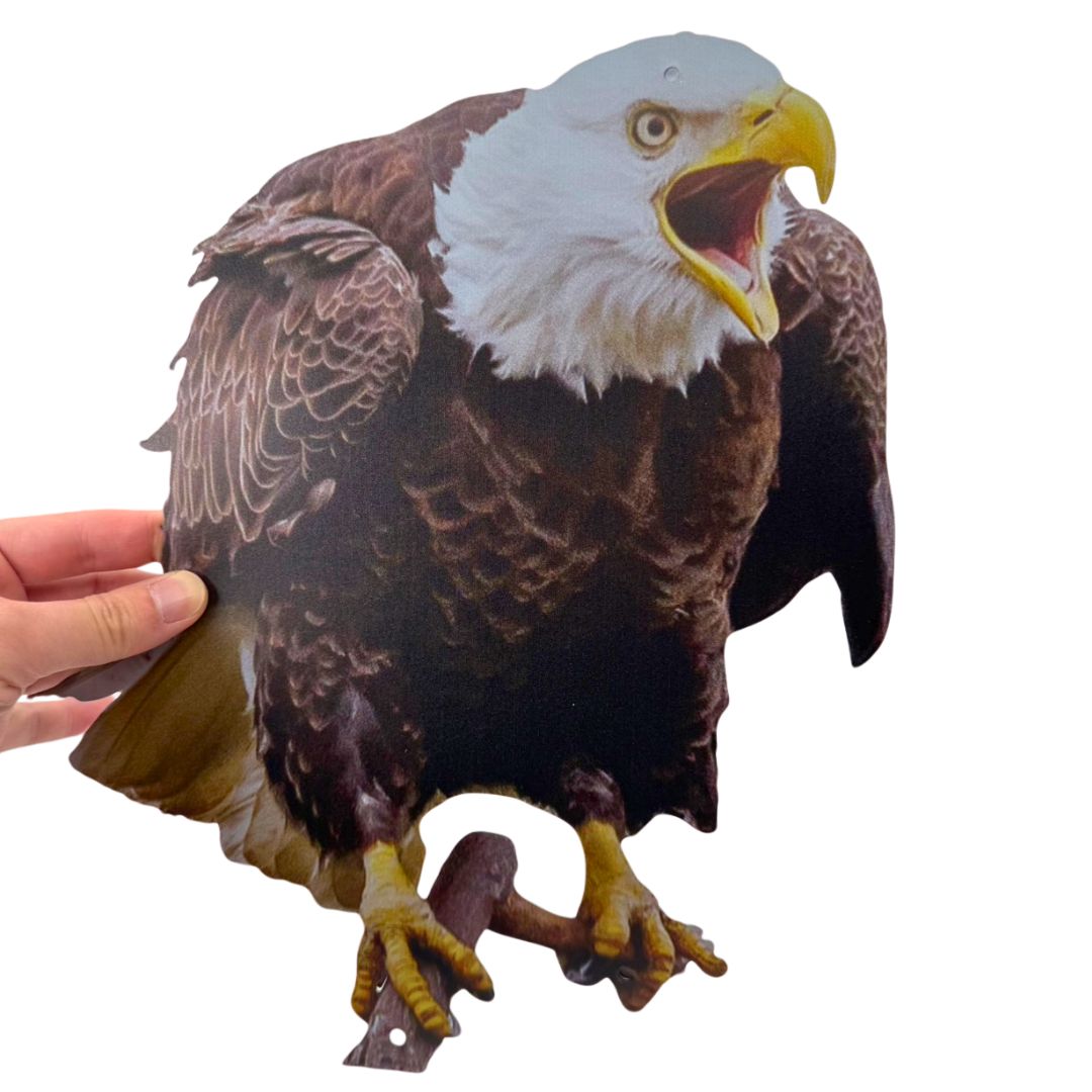 虫よけ 鳥よけ | リアル鷲プリント防鳥反射板