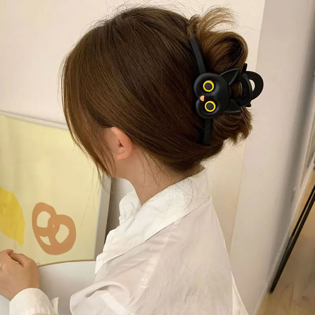 小物 その他 | 白猫・黒猫ヘアクリップ 髪留めアクセサリー