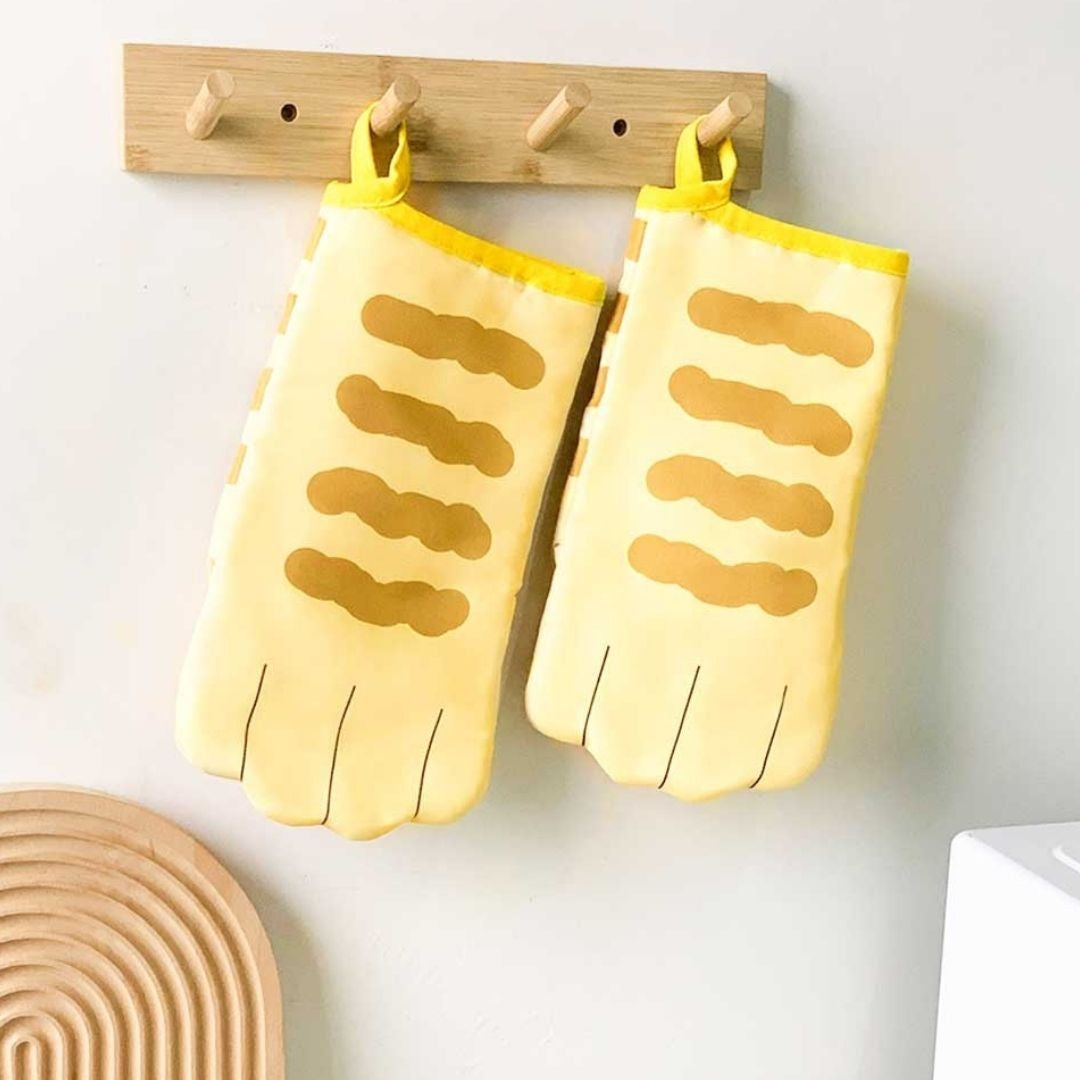 雑貨 その他 | 猫柄キッチンミトン：オーブン・電子レンジ対応