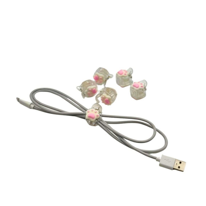 ヘアアクセサリー | 肉球デザイン ヘアクリップ 3個セット - シンプル＆ナチュラル