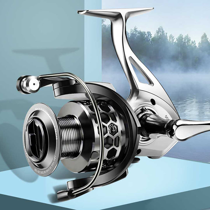 釣り 道具 | DHK 3000 ブラックハニーフルメタル スピニングリール 8kg耐荷重