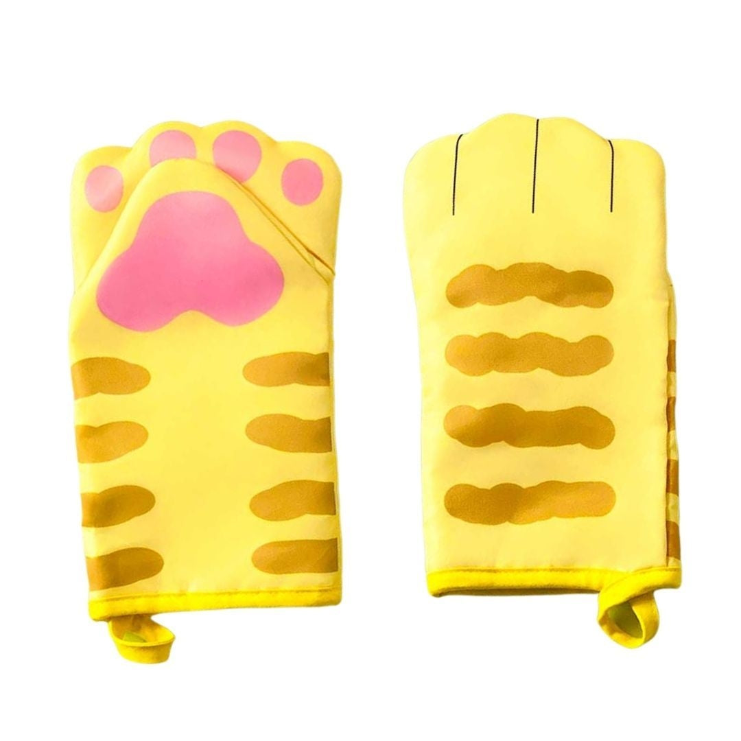 雑貨 その他 | 猫柄キッチンミトン：オーブン・電子レンジ対応