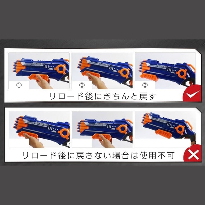子供 おもちゃ | ブレイズストーム ガトリングソフト弾丸銃 - 子供向け射撃おもちゃ