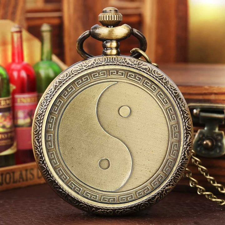 腕時計 | ヴィンテージ懐中時計 ブロンズ チェーン付き