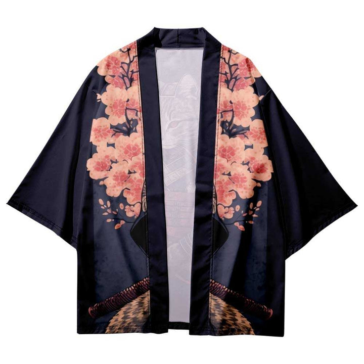 はっぴ 和服 | 夏祭り和柄ハッピ - 武士猫デザインのお洒落な半纏