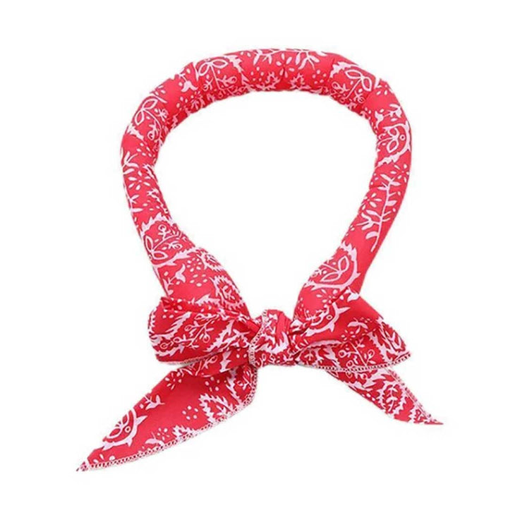 アウトドア用品 その他 | ペイズリー柄冷却スカーフ 全5色 クールタオル