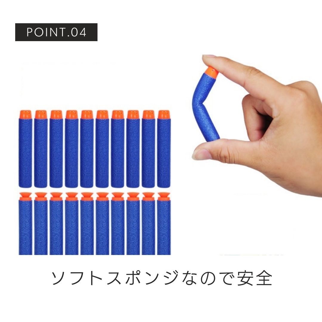 子供 おもちゃ | ブレイズストーム ガトリングソフト弾丸銃 - 子供向け射撃おもちゃ