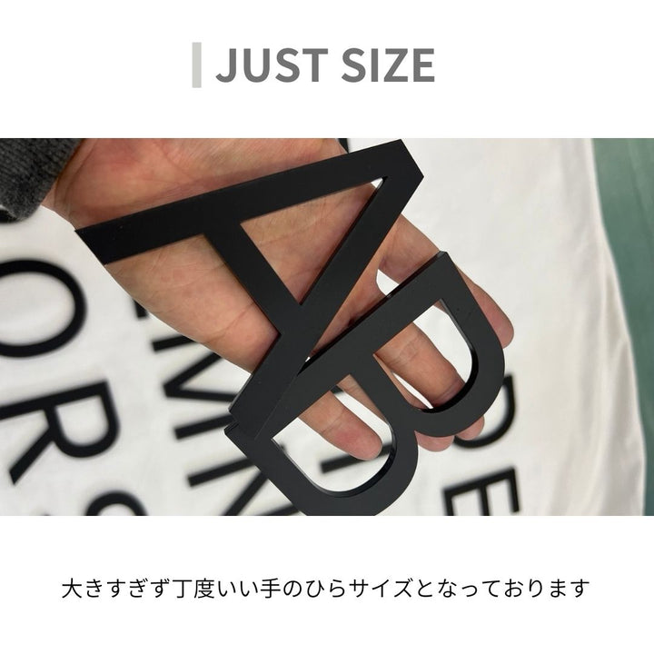 インテリア雑貨 その他 | ゴシック数字の部屋番号プレート（選べる3カラー）