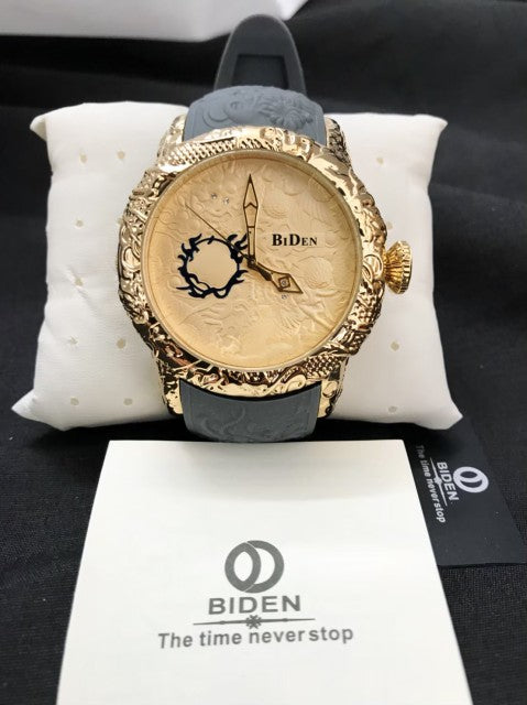 腕時計 | BIDEN シードラゴン 和柄メンズ腕時計