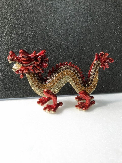 風水 インテリア | クリスタル風水龍の置物 - 開運・金運アップ