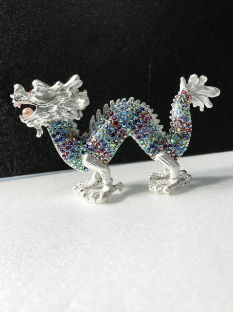 風水 インテリア | クリスタル風水龍の置物 - 開運・金運アップ