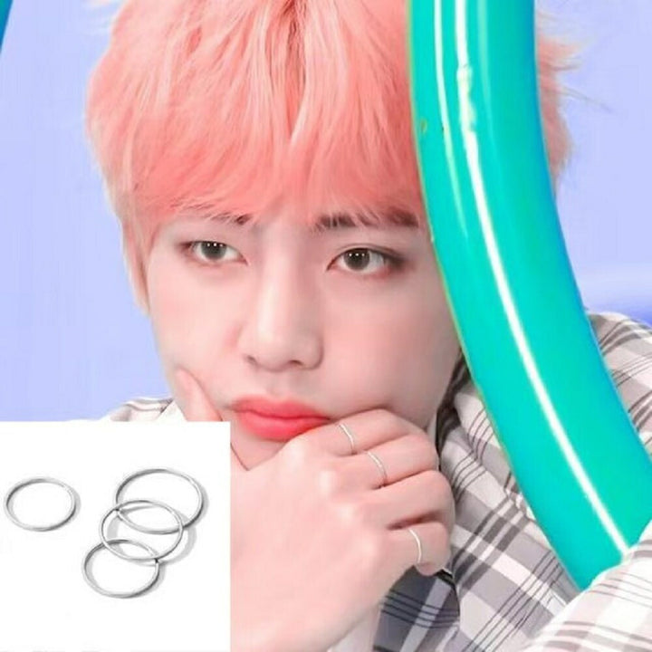 リング | ステンレス リングセット 5個入り 男女兼用