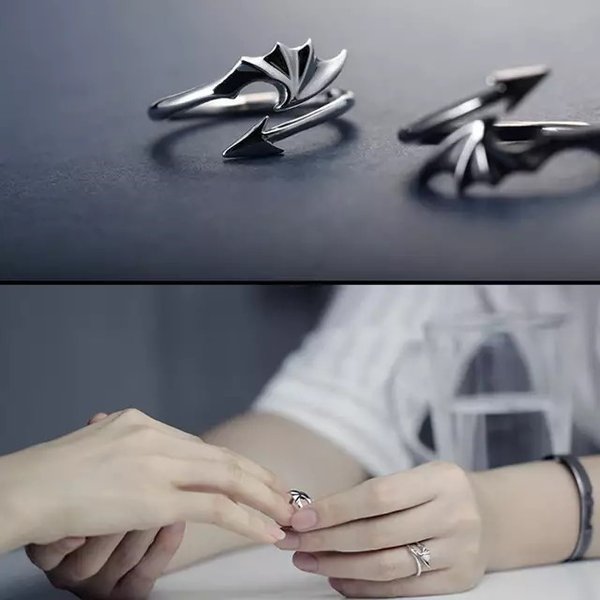 リング | デビル翼尻尾リング ユニセックスフリーサイズ