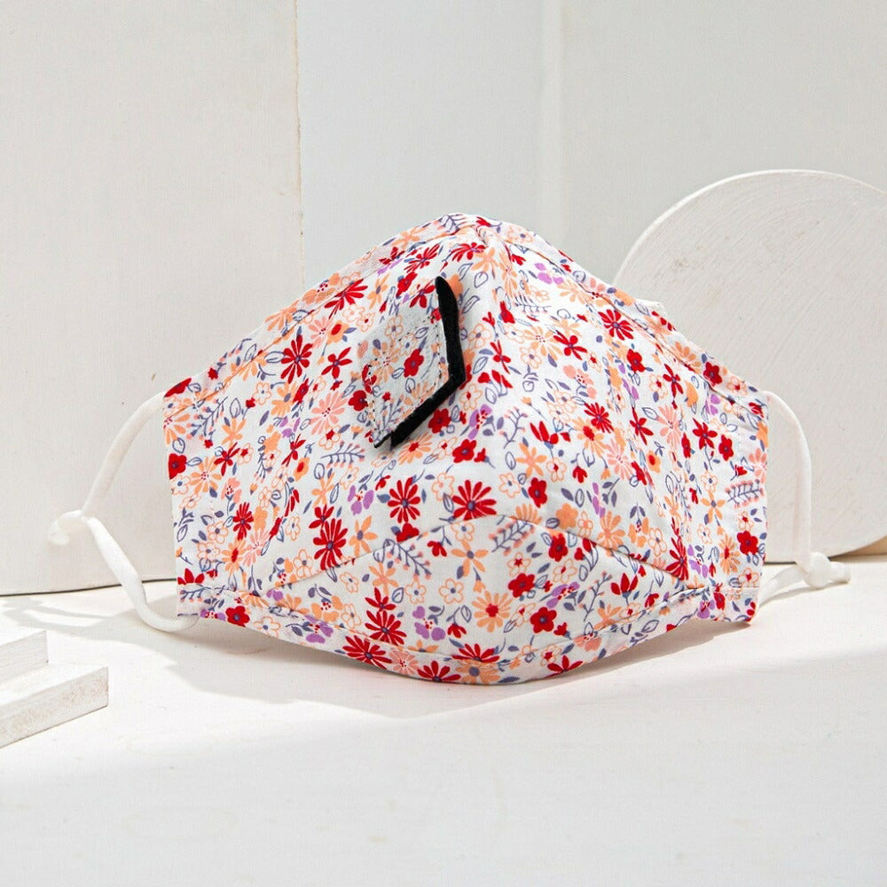 マスク | 花柄ファッションマスク ユニセックス 快適フィット