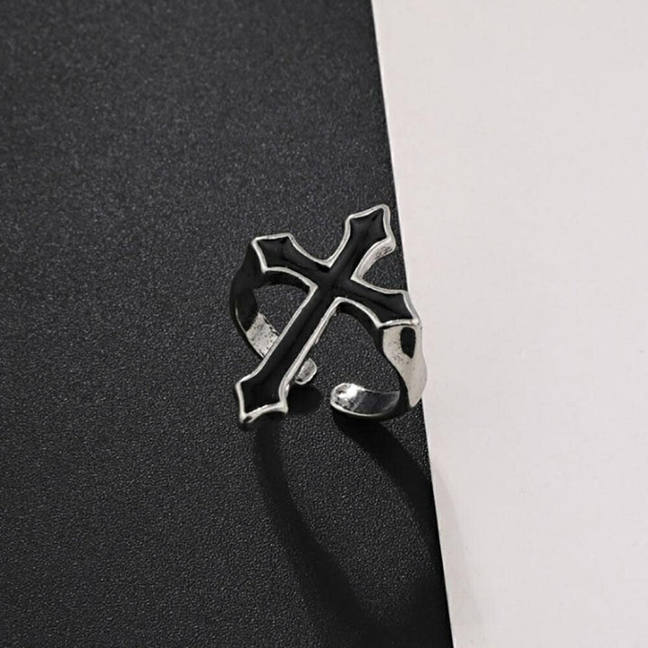 リング | シルバークロスリング 男女兼用 ストリートジュエリー