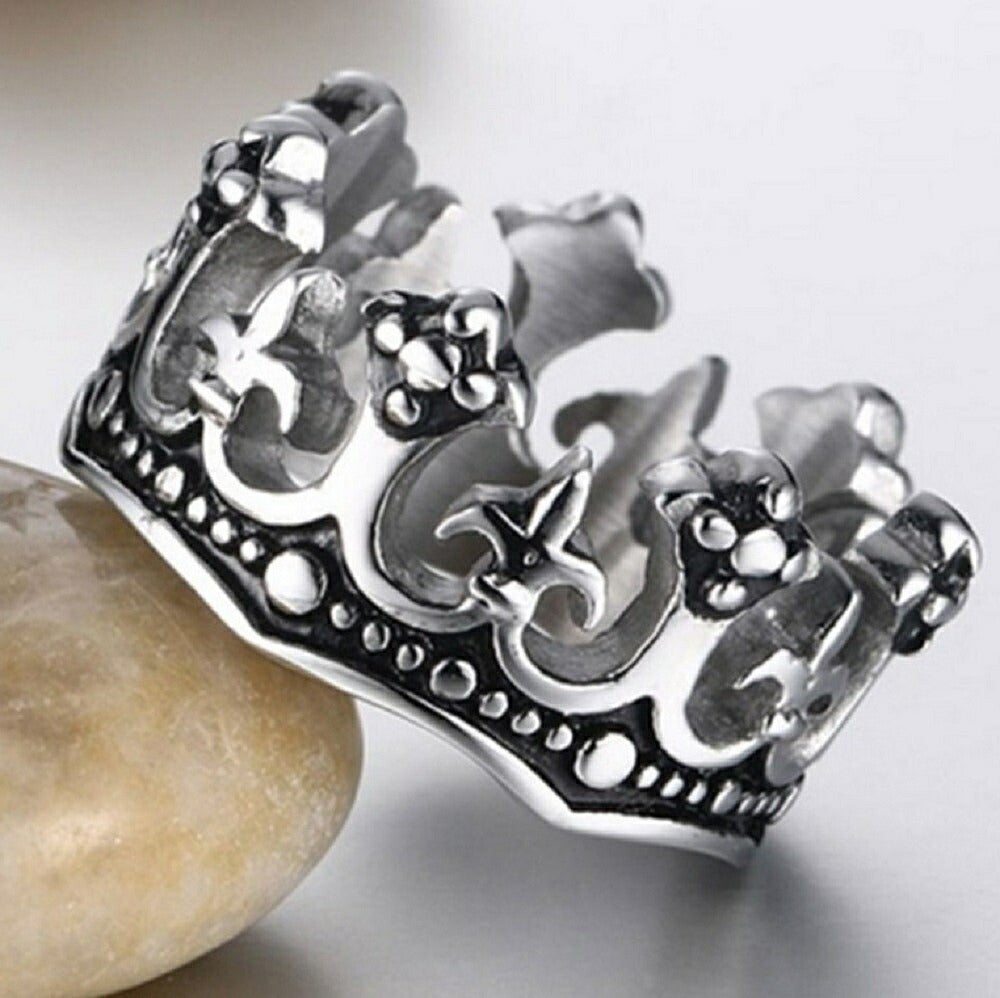 リング | キングクラウンデザイン メンズシルバーリング