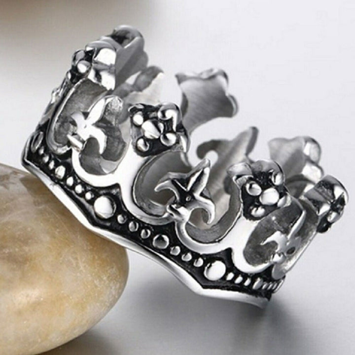 リング | キングクラウンデザイン メンズシルバーリング