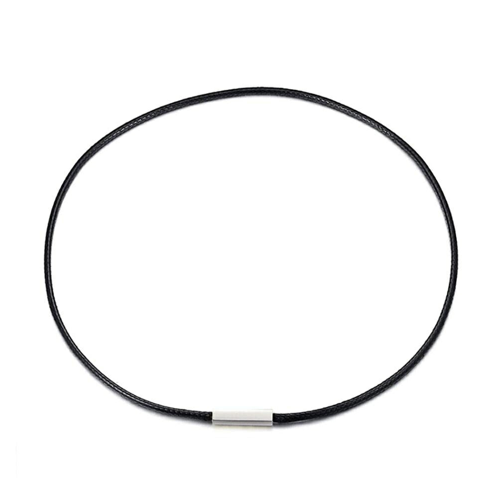 ネックレス | ブラック編み目チョーカー ユニセックス