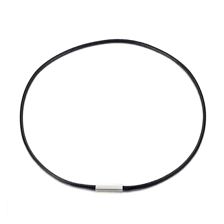 ネックレス | ブラック編み目チョーカー ユニセックス