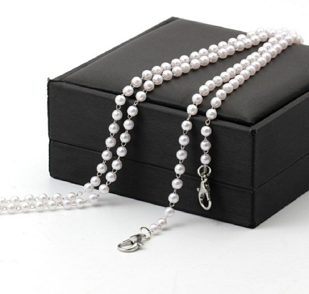 マスク | カラフルビーズ マスク・メガネストラップ【選べる3色】