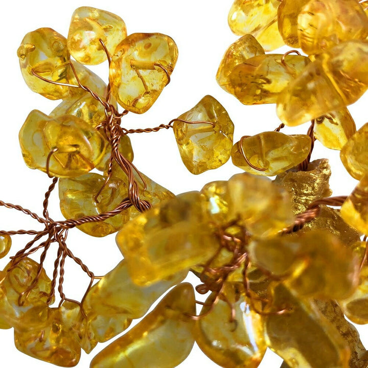 風水 インテリア | 龍の黄金木 招財樹 シトリン風水置物