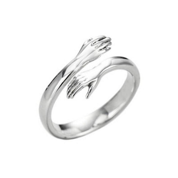 リング | シルバー ハグリング 男女兼用ジュエリー