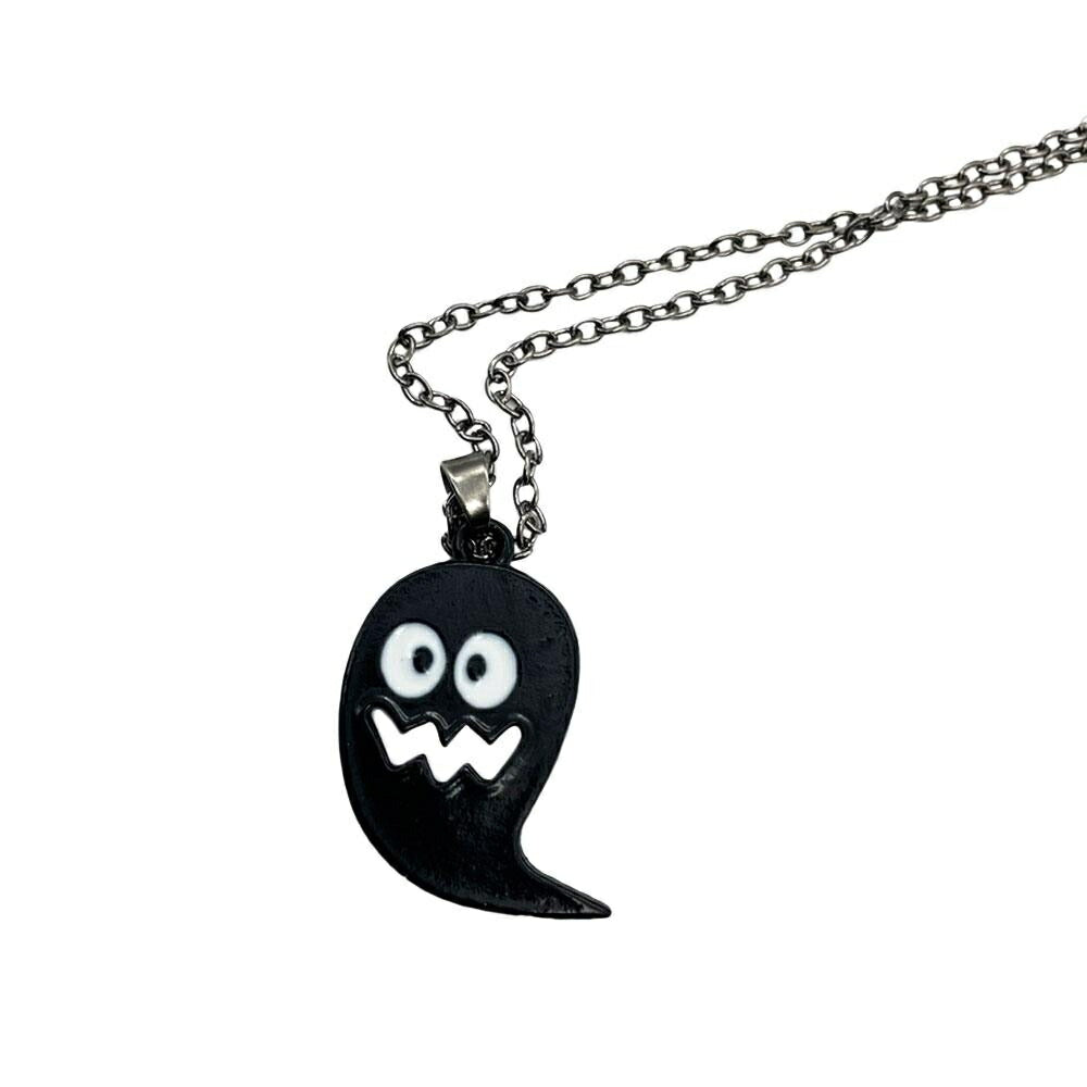ネックレス | ハロウィン ゴースト ネックレス - ユニセックス アクセサリー