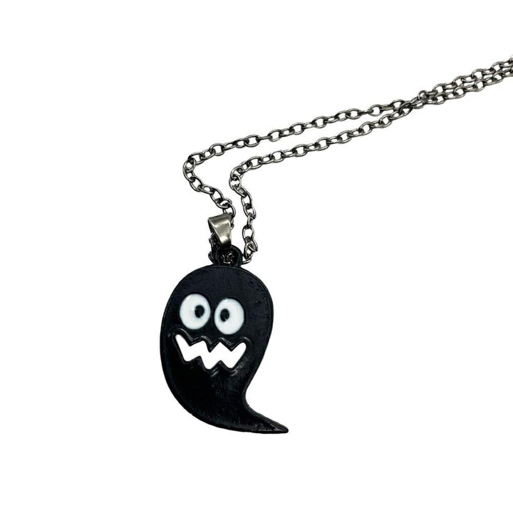 ネックレス | ハロウィン ゴースト ネックレス - ユニセックス アクセサリー