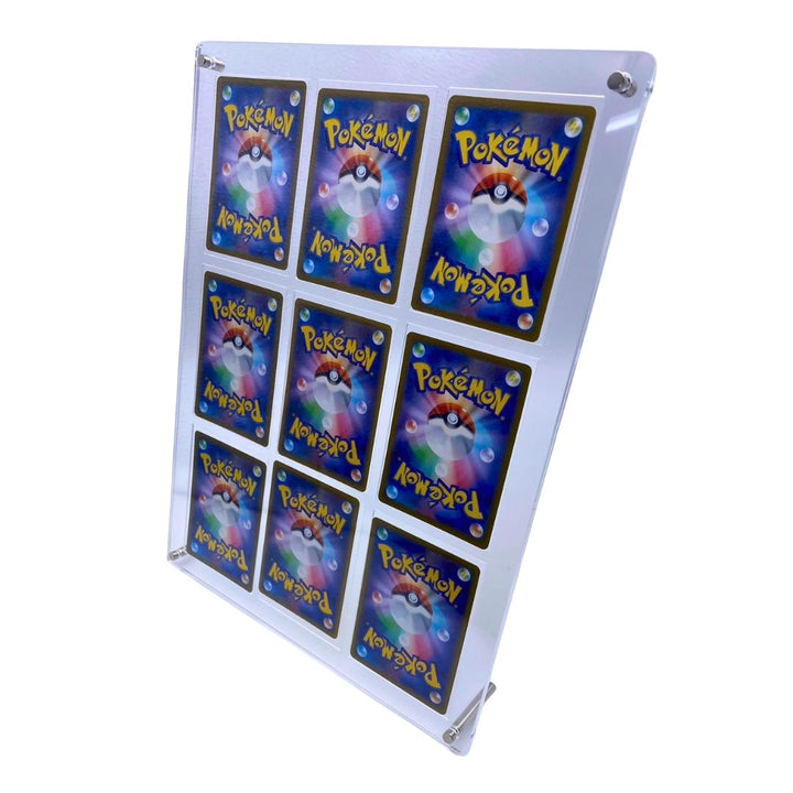 トレカケース | ポケモン・遊戯王対応 アクリル製トレカ保護ディスプレイケース（9枚用）