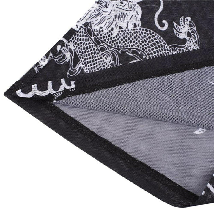 シャツ 女性 | 龍柄シースルートップス レディース 長袖