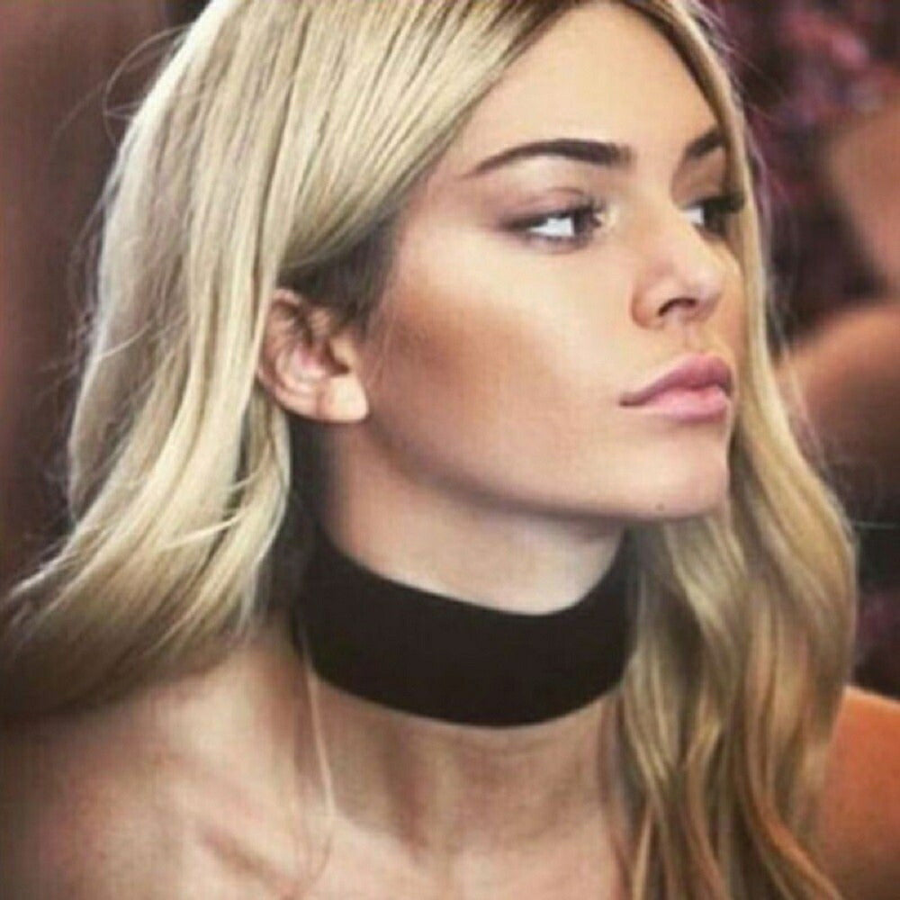 ネックレス | ブラックベルベットリボンチョーカー ユニセックスフリーサイズ