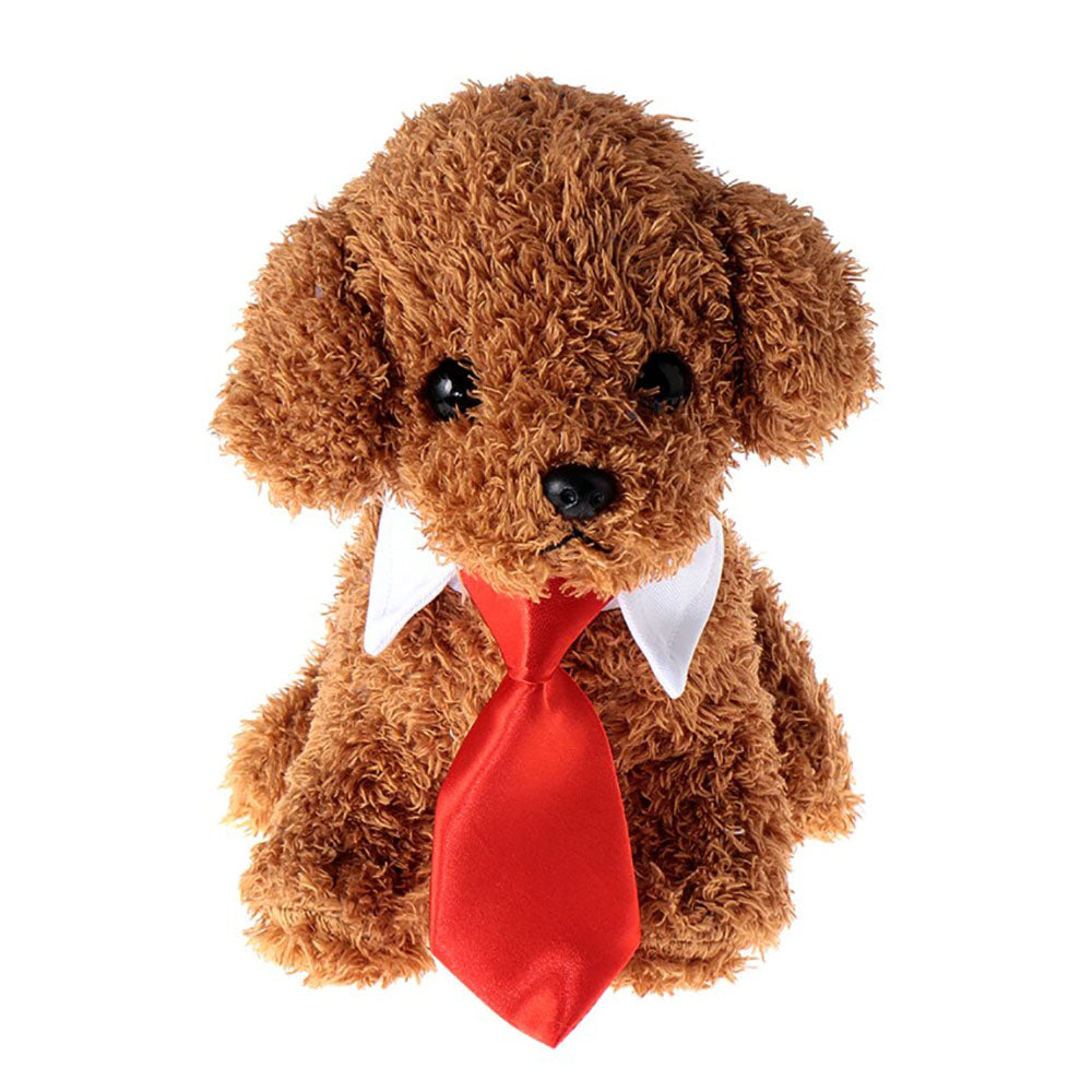 ペットグッズ | 小型犬・猫用おしゃれネクタイ（赤/黒）