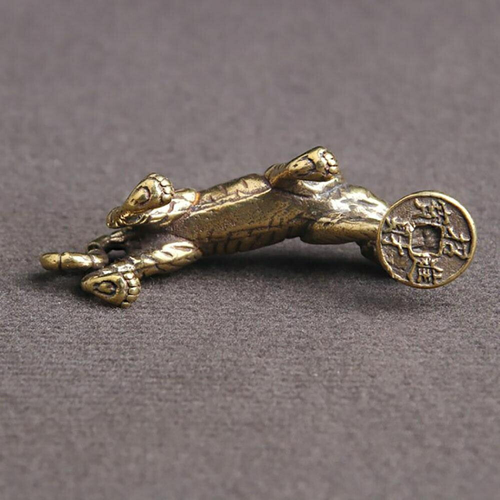 風水 インテリア | 開運風水 虎の置物 古銭踏みつけデザイン