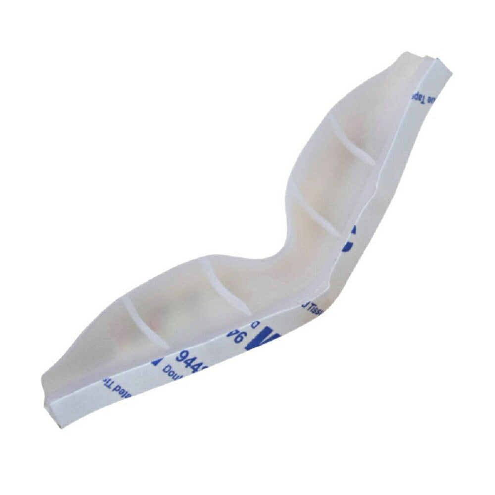 マスク | 透明シリコンマスクノーズパッド20個セット - 快適フィットでメガネ曇り防止