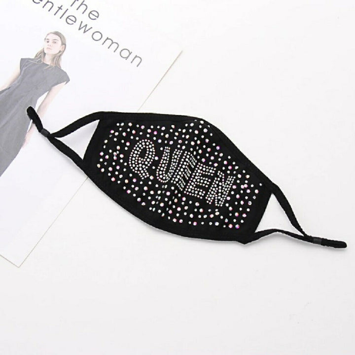 マスク | エレガントジルコニア装飾ファッションマスク（メンズ・レディース兼用）