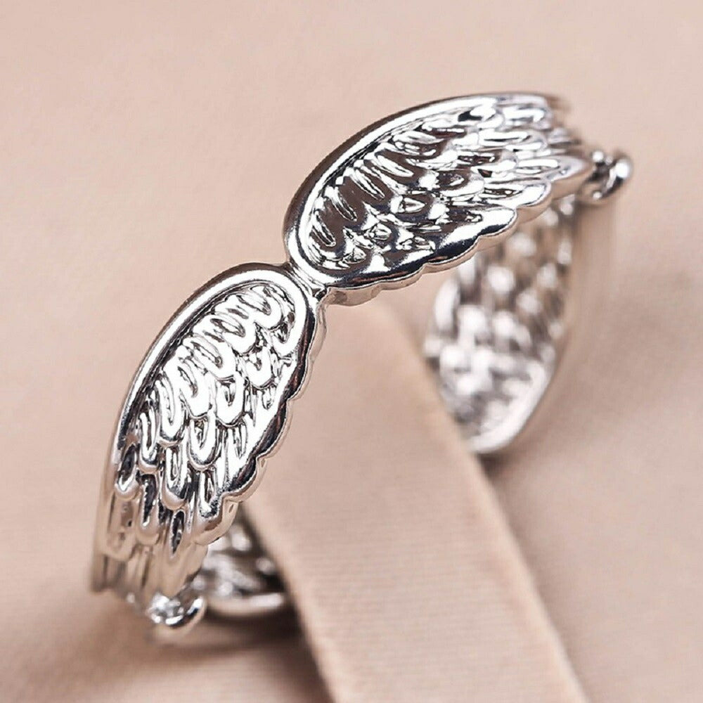 リング | エンジェルウイングリング | シルバー男女兼用アクセサリー