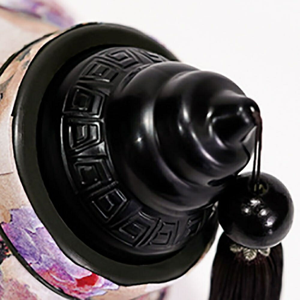 インテリア照明 | 和柄丸提灯 - 花or紅葉浮世絵デザイン オリエンタルランプ