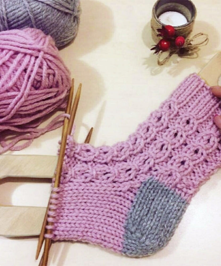 アウトドア用品 その他 | 木製ソックブロッカー2個セット | 手編み靴下用 | DIYクラフトギフト