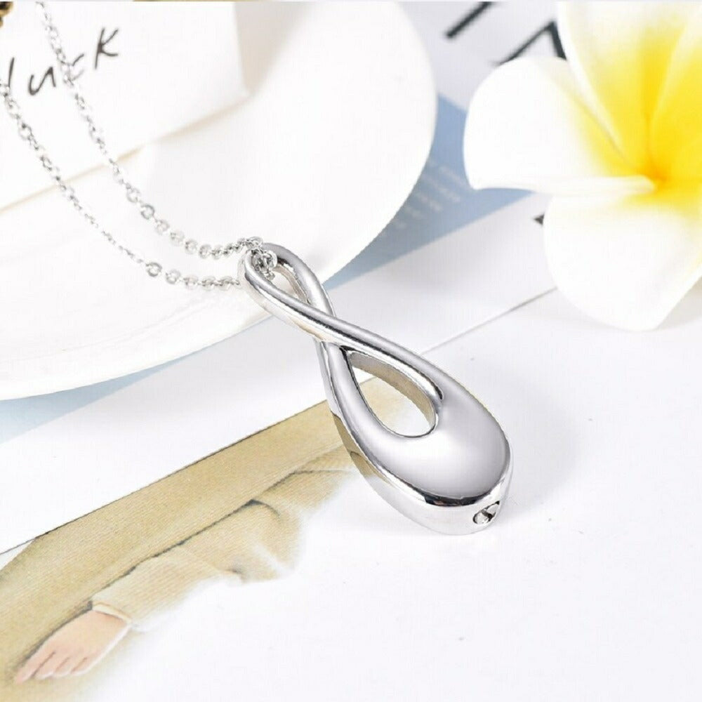 ネックレス | インフィニティ遺骨収納ペンダント（ユニセックス・ペット対応）