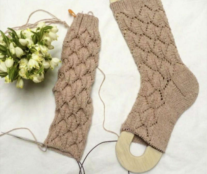 アウトドア用品 その他 | 木製ソックブロッカー2個セット | 手編み靴下用 | DIYクラフトギフト