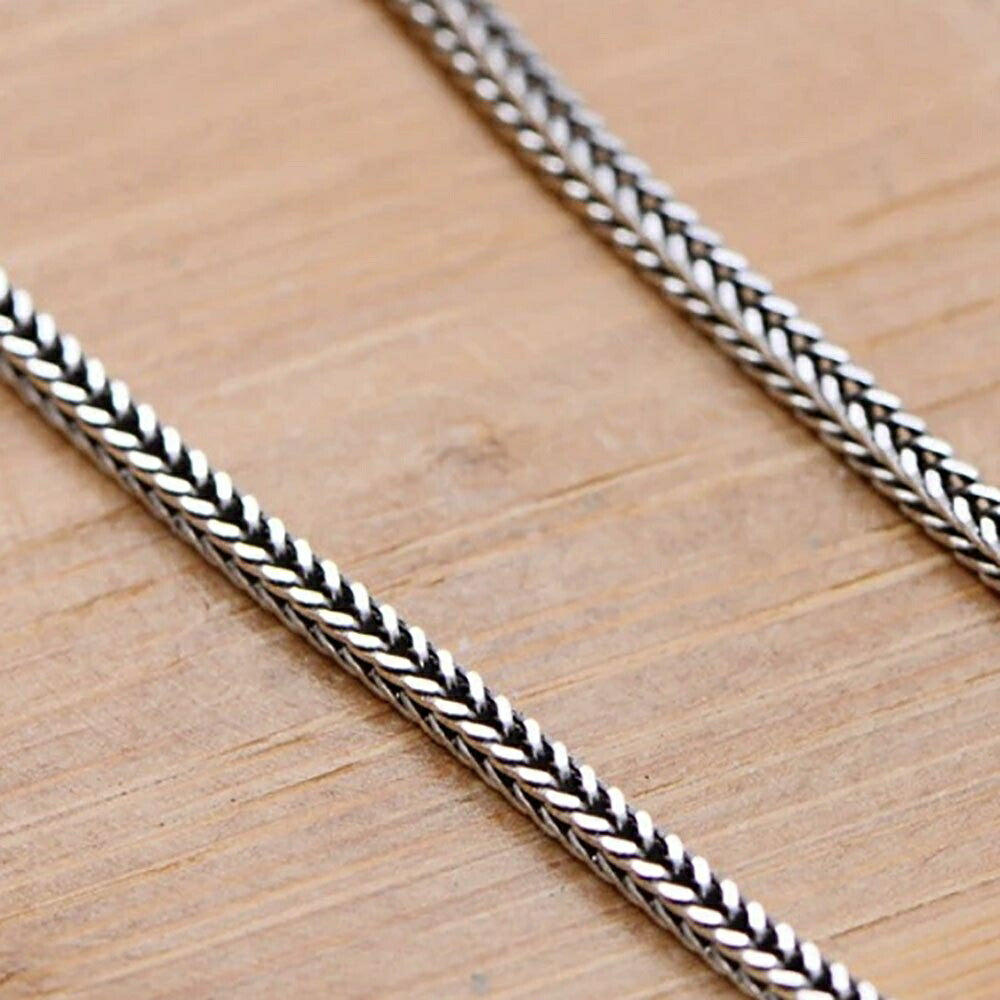 ネックレス | ピュアシルバー925 スネークチェーン ネックレス【ユニセックス】