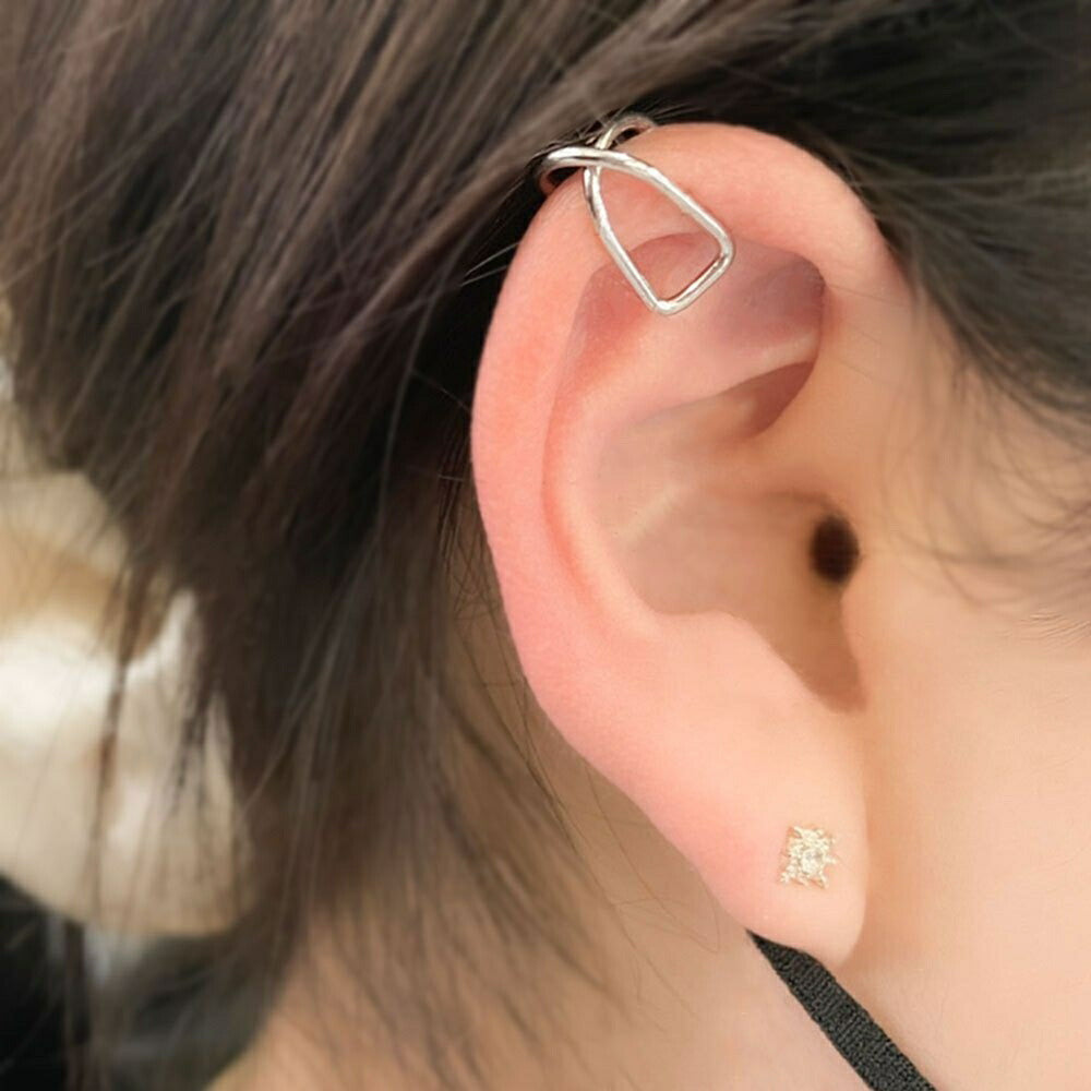 ピアス イヤーカフ | シルバーイヤーカフ ユニセックス おしゃれ