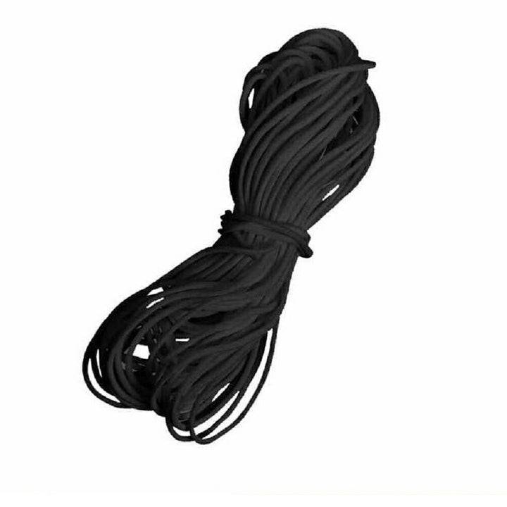 マスク | やわらかマスク用ゴム紐 3mm×100m 白/黒