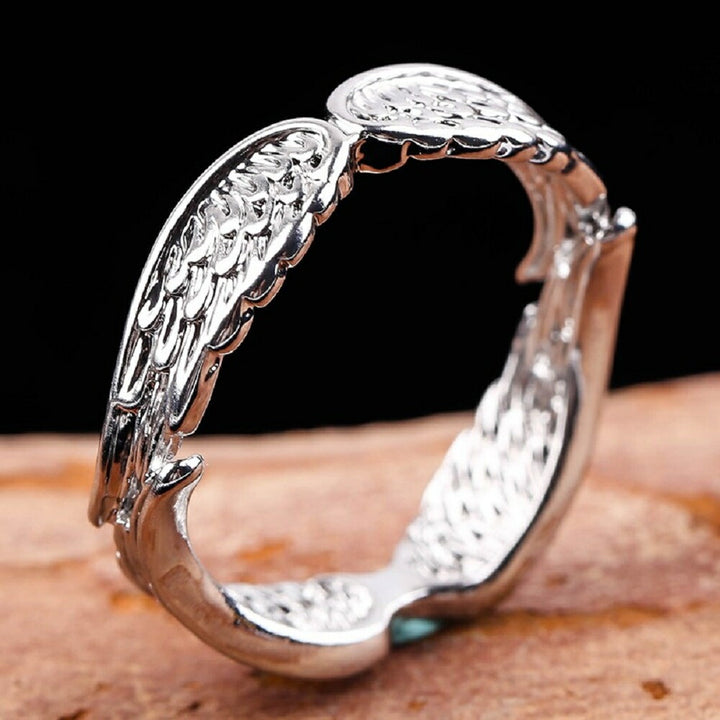 リング | エンジェルウイングリング | シルバー男女兼用アクセサリー
